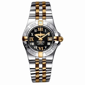 Breitling Galactic 30 Two Tone Black / Roman / Two-Tone Bracelet (B71340L2B951368D)