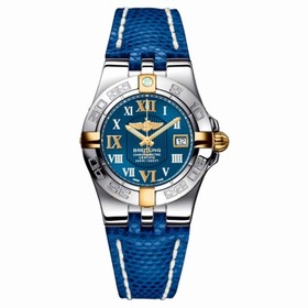 Breitling Galactic 30 Two Tone Blue / Roman / Blue Teju (B71340L2.C779.163Z)