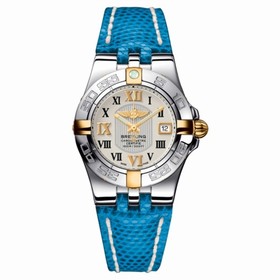 Breitling Galactic 30 Two Tone Silver / Roman / Teju (B71340L2.G671.169Z)