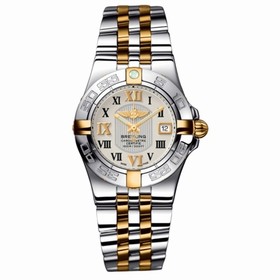 Breitling Galactic 30 Two Tone Silver / Roman / Two Tone Bracelet (B71340L2.G671.368D)