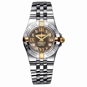 Breitling Galactic 30 Two Tone Amber/ Roman / Bracelet (B71340L2.Q562.368A)