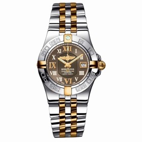 Breitling Galactic 30 Two Tone Amber / Roman / Two Tone Bracelet (B71340L2.Q562.368D)