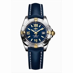 Breitling Cockpit Lady Blue / Calf (B7135612.C760)
