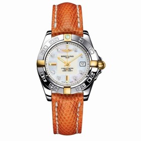 Breitling Galactic 32 Two Tone MOP / Diamond / Teju (B71356L2.A710.125Z)
