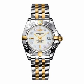 Breitling Galactic 32 Two Tone MOP / Diamond / Two Tone Bracelet (B71356L2.A710.367D)