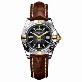 Breitling Galactic 32 Two Tone Black / Alligator (B71356L2.BA11.778P)