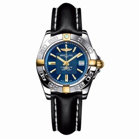 Breitling Galactic 32 Two Tone Blue / Calf (B71356L2.C812.408X)