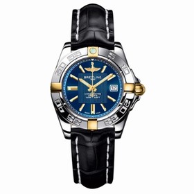 Breitling Galactic 32 Two Tone Blue / Alligator (B71356L2.C812.777P)