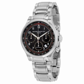 Baume and Mercier Capeland Black Dial Chronograph Men's Watch 10062