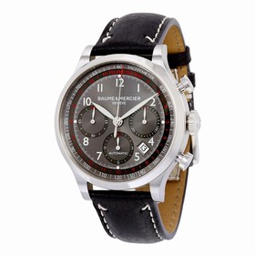 Baume and Mercier Capeland Chronograph Grey Dial Men's Watch 10003