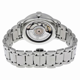 Baume and Mercier Classima Automatic White Sunray Dial Stainless Steel Ladies Watch MOA10220