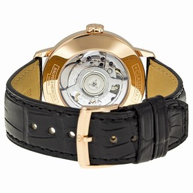 Baume and Mercier Classima Executives Silver Dial Leather Men's Watch 10037