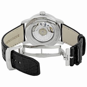Baume and Mercier Classima Executives Silver Guilloche Men's Watch 08868