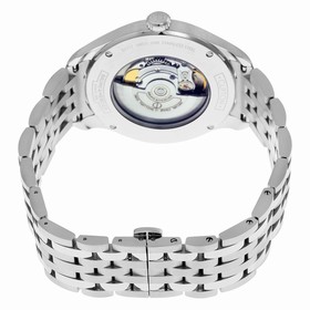 Baume and Mercier Clifton Silver Dial Stainless Steel Men's Watch 10141