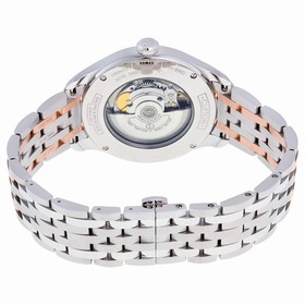 Baume and Mercier Clifton Silver Dial Two-tone Stainless Steel Men's Watch 10140