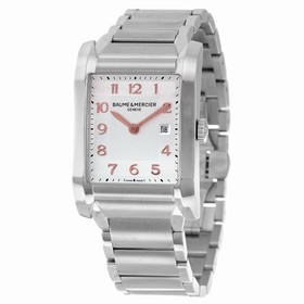 Baume and Mercier Hampton Milleis Steel Ladies Watch 10020