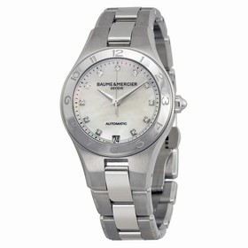 Baume and Mercier Linea Stainless Steel Ladies Watch 10074