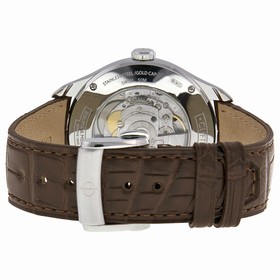 Baume et Mercier Clifton Automatic Silver Dial Brown Leather Men's Watch 10139