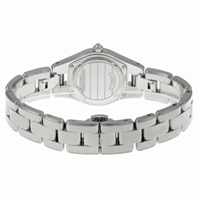 Baume et Mercier Linea Silver Dial Stainless Steel Diamond Ladies Watch MOA10078