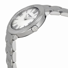 Baume Et Mercier Promesse Mother of Pearl Dial Stainless Steel Ladies Watch 10160