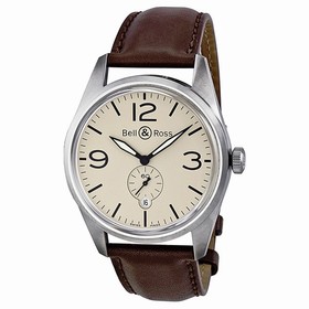 Bell & Ross 123 Original Leather Men's Watch BLRBR123-ORIG-BG