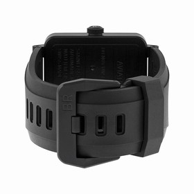 Bell & Ross Aviation Black Dial Black Rubber Men's Watch BR0351-GMT-CA