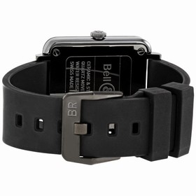 Bell & Ross Aviation Black Dial Ceramic Case Unisex Watch BRS-BL-MATCER