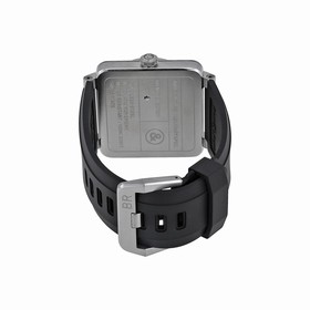 Bell & Ross Aviation Black Dial Steel Case Automatic 42 MM Men's Watch BR-03-92-STEEL