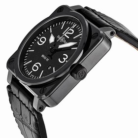Bell & Ross Aviation Black Watch BR0392-CERAM-ALI
