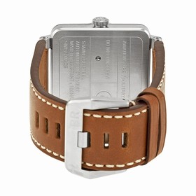 Bell & Ross Aviation Gold Heritage Black Dial Leather Men's Watch BR0392-GOLD-HER