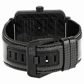 Bell & Ross Aviavtion Carbon Fiber Phantom Black Dial Automatic Men's Watch BR0192-CA-FIBER-PH