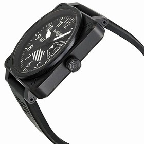 Bell & Ross Big Date Altimeter Automatic Black Dial Men's Watch BR0196-ALTIMETER