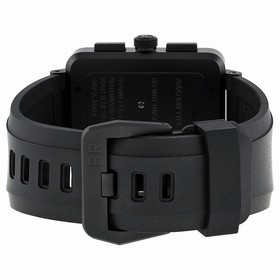 Bell & Ross Carbon Chronograph Black Dial Stainless Steel Men's Watch BR0194-BL-CA