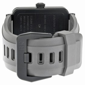 Bell & Ross Commando Automatic Grey Dial Matte Black PVD Men's Watch BR0392-COMMANDO