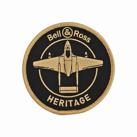 Bell & Ross Heritage Black Dial Tan Leather Strap Men's Watch BR01-92-HERITAGE
