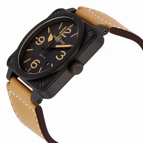 Bell & Ross Instrument Heritage Black Dial Automatic 42MM Men's Watch BR-03-92-HERITAGE