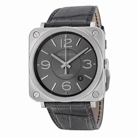 Bell & Ross Officer Ruthenium Dial Men's Watch BRS-OFF-RU