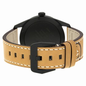 Bell & Ross Vintage Black Dial Tan Leather Men's Watch BRV123-HERITAGE