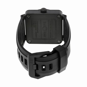 Bell & Ross Phantom Automatic Black Dial Black Rubber Men's Watch BR0392-PHANTOM-CE
