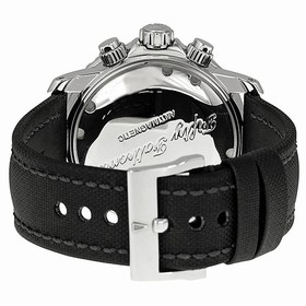 Blancpain Fifty Fathoms Black Dial Flyback Chronograph Black Fabric Strap Men's Watch 5085F-1130-52