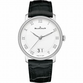 Blancpain Grande Date White Dial Automatic Men's Watch 6669-1127-55B