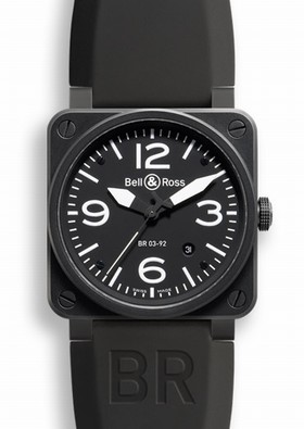 Bell & Ross BR 03 92 Carbon (BR0392BLCA)