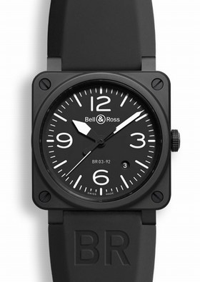 Bell & Ross BR 03 92 Black Matte (BR0392BLCE)