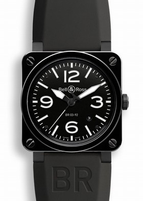 Bell & Ross BR 03 92 Black Ceramic (BR0392CERBLPSRB)