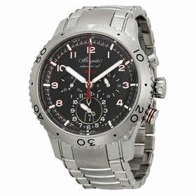 Breguet Chronograph XXII Black Dial Stainless Steel Men's Watch 3880ST/H2/SX0