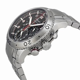 Breguet Chronograph XXII Black Dial Stainless Steel Men's Watch 3880ST/H2/SX0