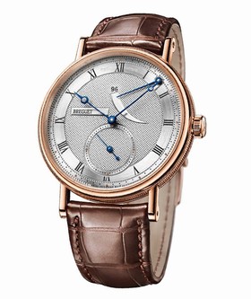 Breguet Clasique Silver Dial 18kt Rose Gold Men's Watch 5277BR129V6