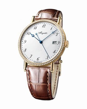 Breguet Classique White Dial 18kt Yellow Gold Men's Watch 5178BA299V6D000