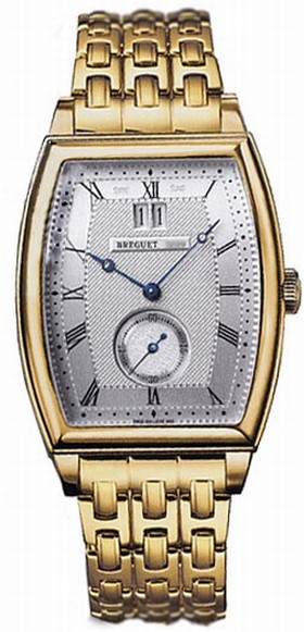 Breguet Heritage Big Date Silver Dial 18kt Yellow Gold Men's Watch 5480BA12AB0