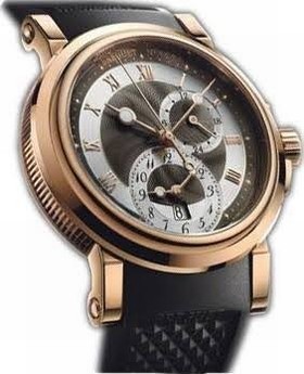 Breguet Marine Brown and Silver Dial Automatic Men's Watch 5857BRZ25ZU